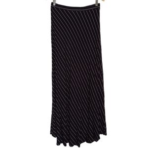 Ellen Tracy Maxi Skirt Striped